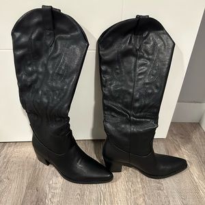 Black Cowboy Boots